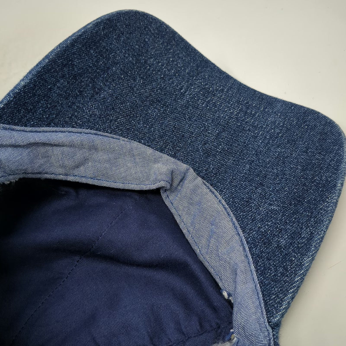 Faded Glory Baseball Cap Blue One Size Denim Embroidered Star Strapback Hat