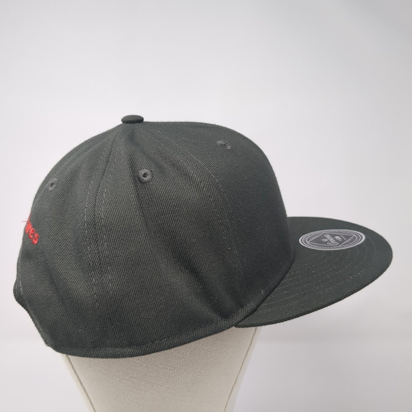 Natural Ventures Snapback Hat Gray OS Adjustable Embroidered Crowns by Lids