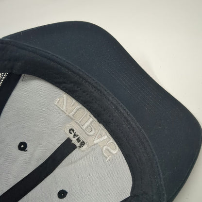 Yupoong Trucker Hat Black One Size Cafe Zupas Logo Strawberry Mesh Snapback