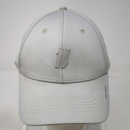 1LL Snapback Hat Gray M Perforated Sides Drytech One Less Do More Performance