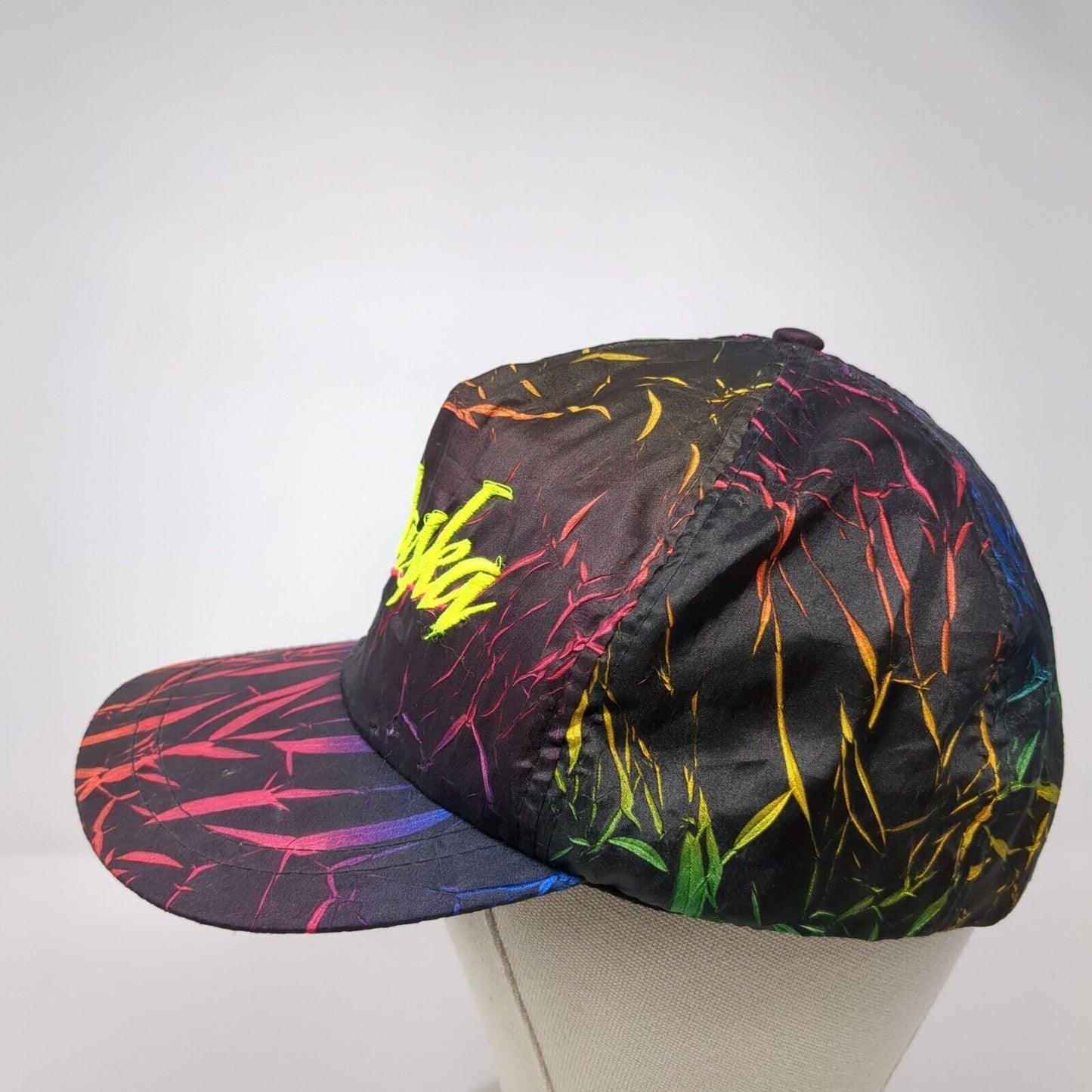 Alaska Snapback Hat Multi One Size Adjustable Embroidered Colorblock