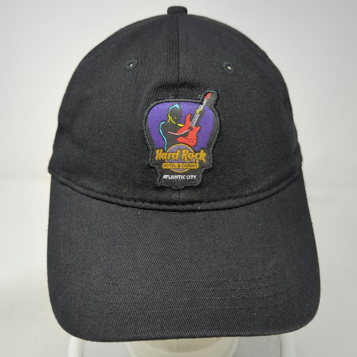 Hard Rock Hotel Casino Atlantic City Hat Baseball Cap Black One Size Anniversary