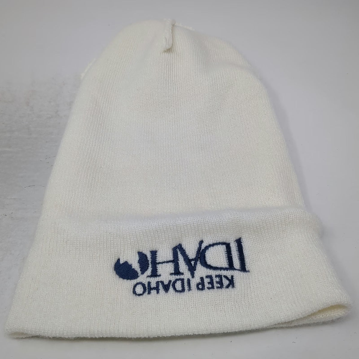 Port & Company Baseball Cap White One Size Keep Idaho State Hat Embroidered