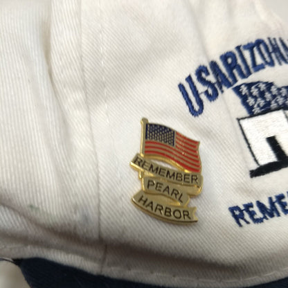 USS Arizona Memorial Snapback Hat Multi OSFA Remember Pearl Harbor