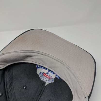 Gem Meat Packing Co. Snapback Hat Black M/L Embroidered Richardson