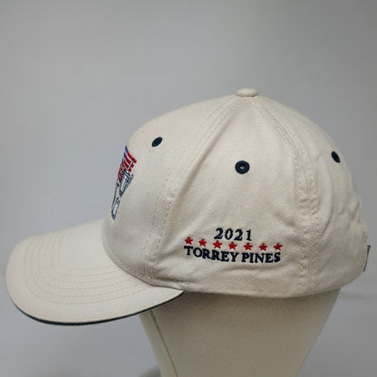Imperial Baseball Cap Beige One Size 2021 US Open Torrey Pines Hat Strapback