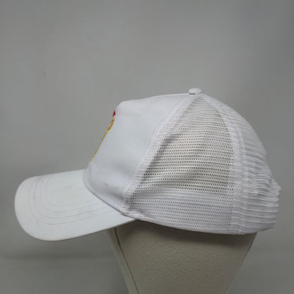 Lemonade Snapback Mesh Back Trucker Hat White One Size Athletic Works