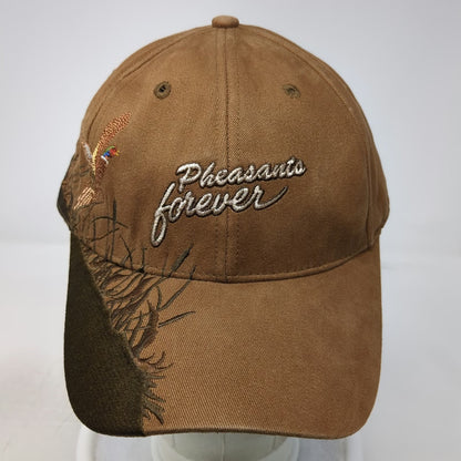 World Class Baseball Cap Brown One Size Pheasants Forever Hunting Hat Wildlife