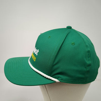 Richardson 5 Panel Hat Green One Size Simplot Soilbuilders Rope Cord Snapback