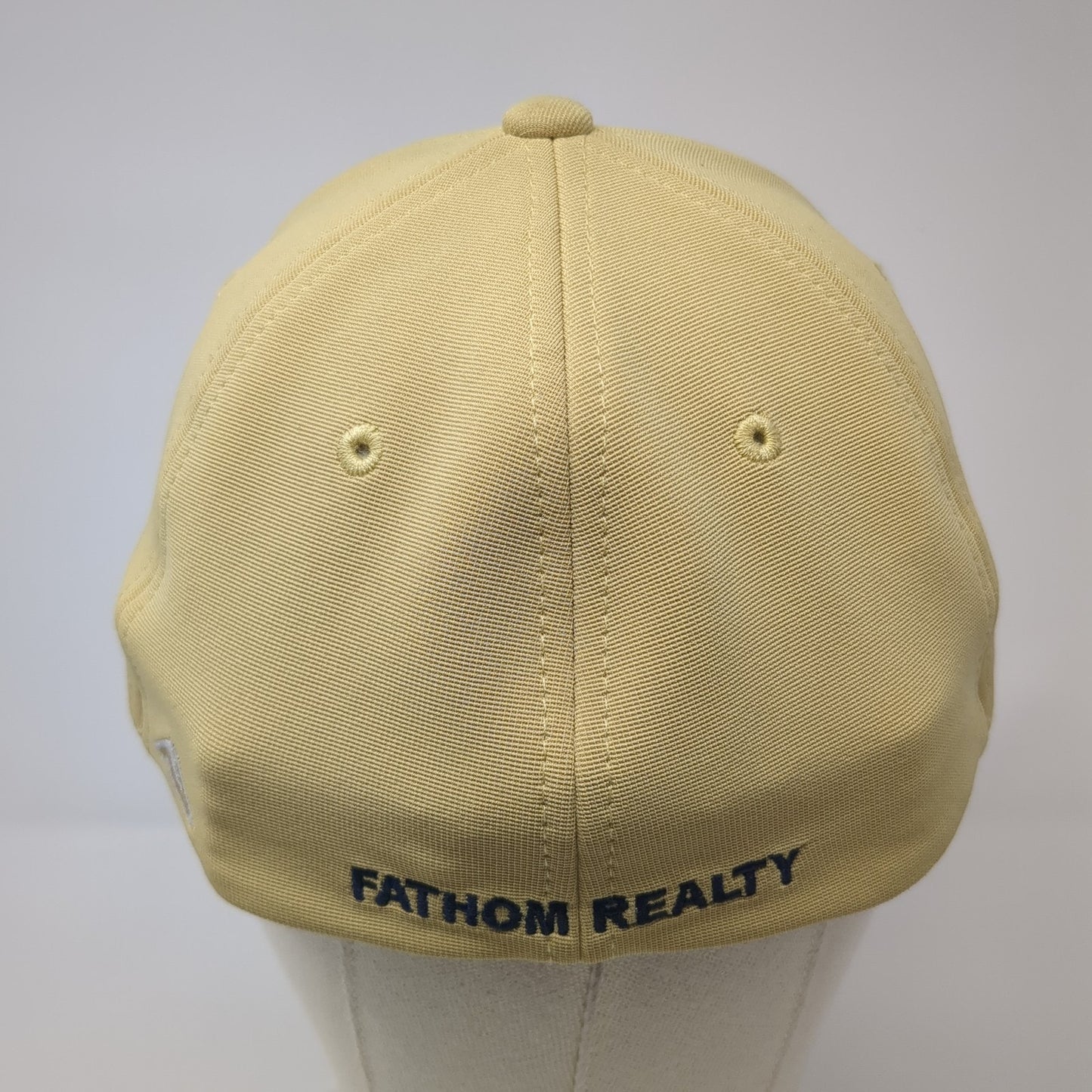 Build Idaho Fathom Realty Fitted Hat Yellow 8 Pacific Headwear Performance