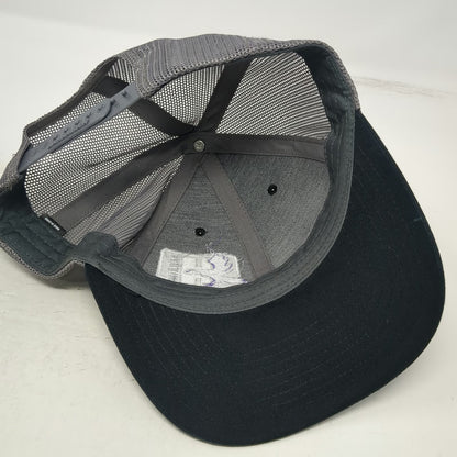 Richardson Trucker Hat Black One Size Hawktech Purple Eagle Mesh Snapback