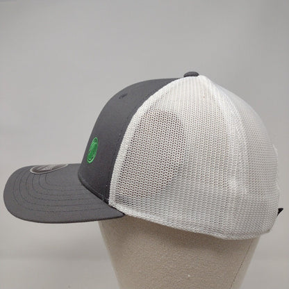 Outdoor Cap Snapback Mesh Back Trucker Hat Gray OSFA Proflex Adjustable
