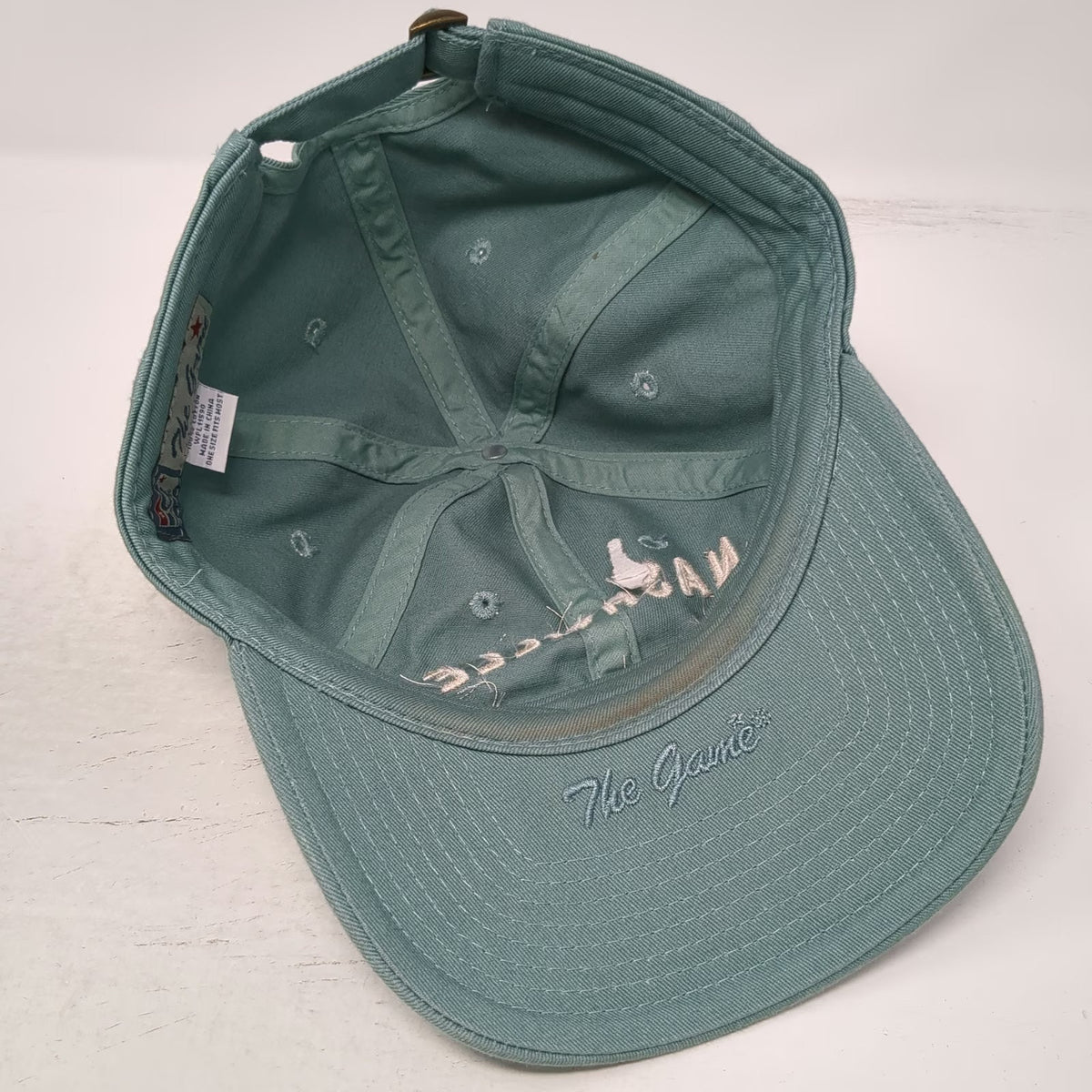 The Game Nashville Music City Blue Baseball Cap One Size Slideback Hat
