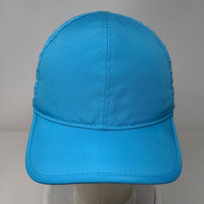 Unbranded Strapback Hat Blue One Size Adjustable Breathable 6 Panel Blank