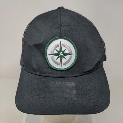 Agriliance Snapback Mesh Back Trucker Hat Black One Size Richardson