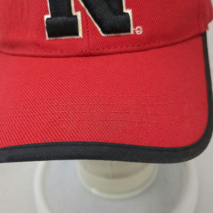 Big Boy Nebraska Cornhuskers NCAA Cap Red Black White One Size Strapback Logo
