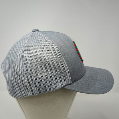 TravisMathew Trucker Hat Gray One Size Quality Electric Patch Mesh Snapback