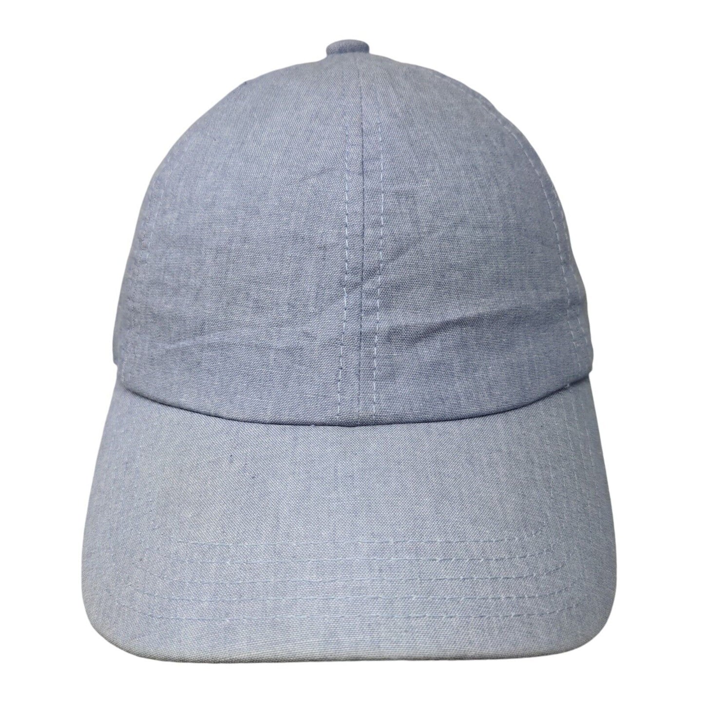 Gap Slideback Hat Blue One Size Adjustable Lightweight 6 Panel Blank Cotton