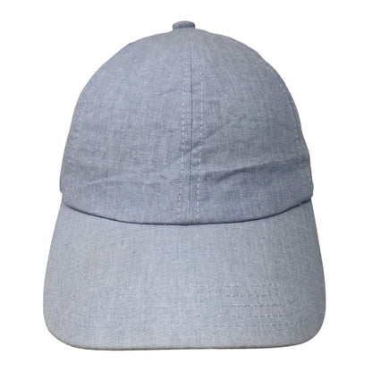 Gap Slideback Hat Blue One Size Adjustable Lightweight 6 Panel Blank Cotton