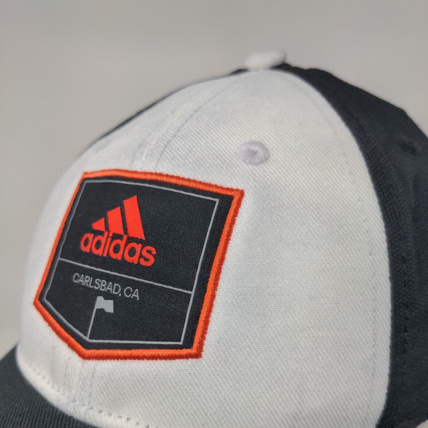 Adidas Carlsbad CA Snapback Hat Black OSFM Adjustable Colorblock