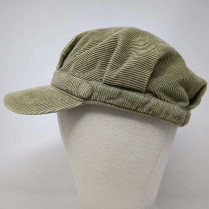 Pistil Army Cap Green One Size Cotton Corduroy Striped Lining Cadet Comfort Hat