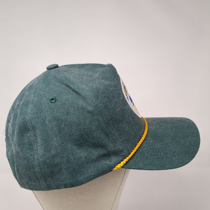 Busch Beer Patch Snapback Rope Hat Green One Size Adjustable Cobra