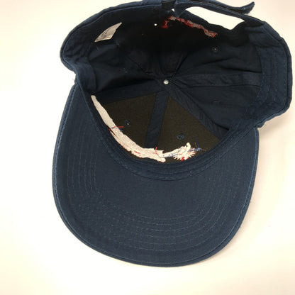 Payette Collision Center I Retired Strapback Hat Blue OS Adjustable Embroidered