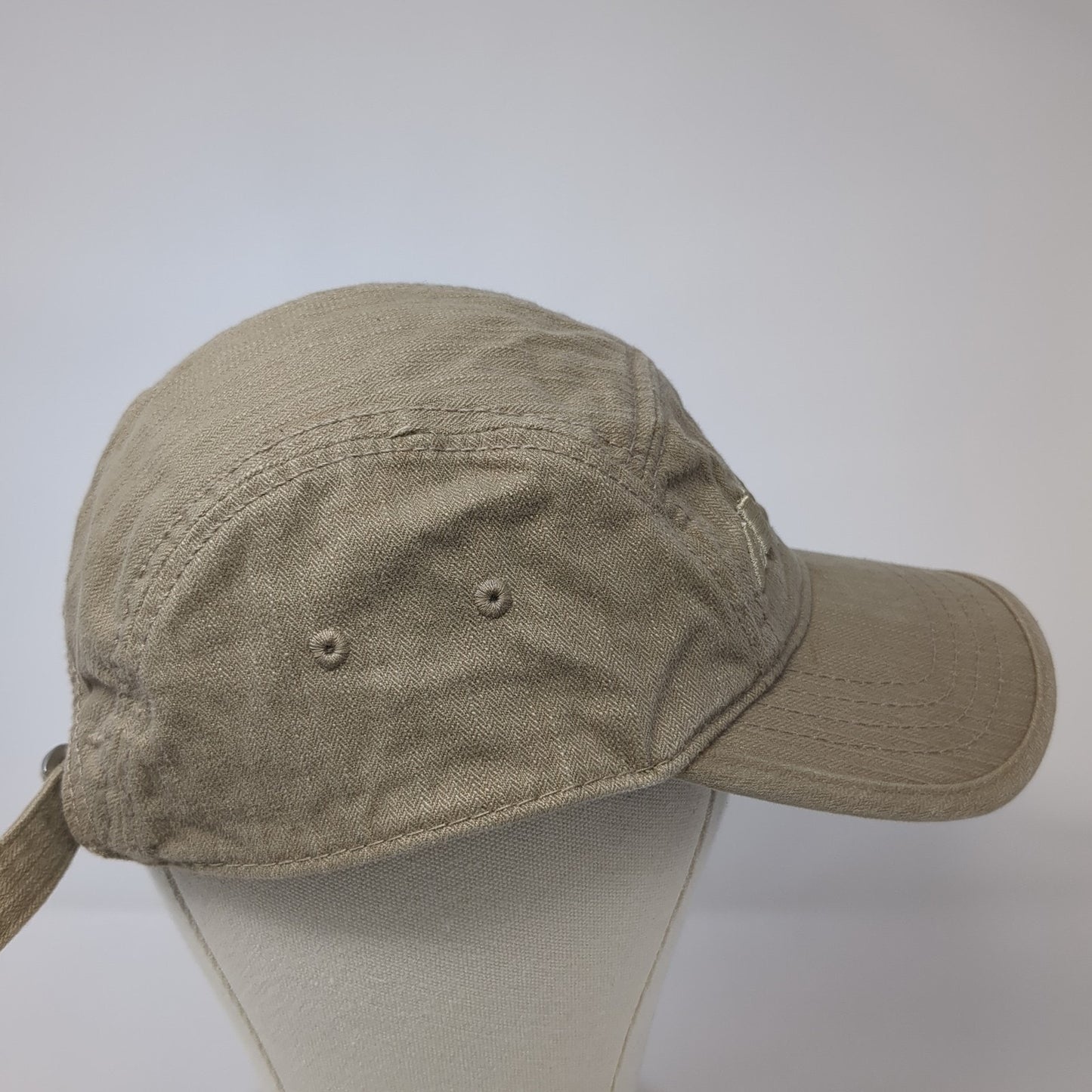 Air Walk Slideback 5 Panel Cap Brown One Size Adjustable Embroidered Concept One