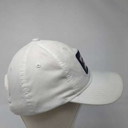 Riverhawk Cup Match Slideback Hat White One Size Adjustable River Birch