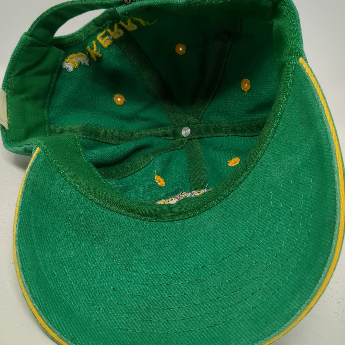 Baseball Cap Green One Size Kerry Ireland GAA Crest Embroidered Hat Slideback