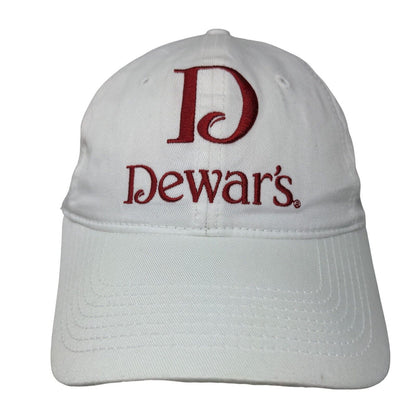 Dewar's Strapback Hat White One Size Embroidered Adjustable Callaway