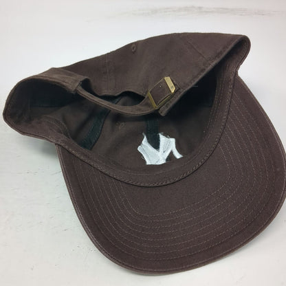 New York Yankees MLB '47 Baseball Cap Brown White One Size Slideback Logo Hat