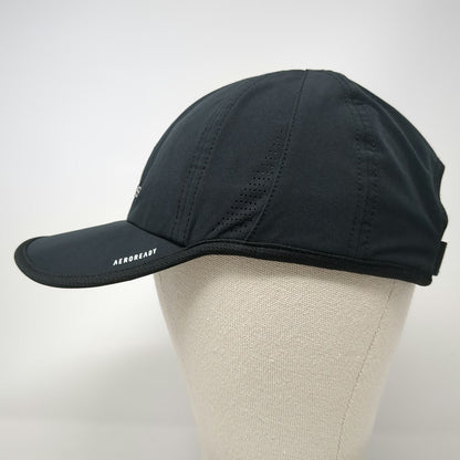 Adidas Baseball Cap Black OSFM AEROREADY Performance Lightweight Strapback Hat