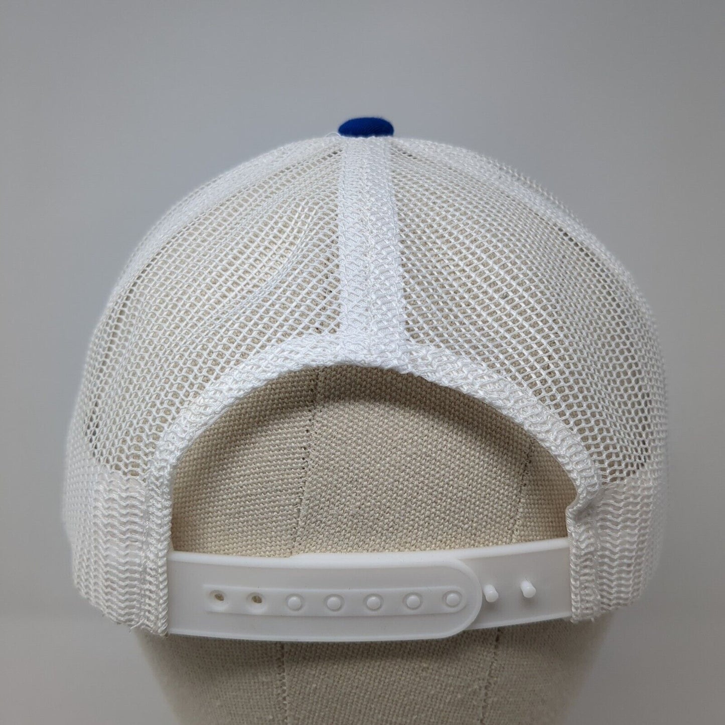 Cradlepoint + Airgain Snapback Trucker Hat Blue OS Adjustable Mesh W/Tags Decky