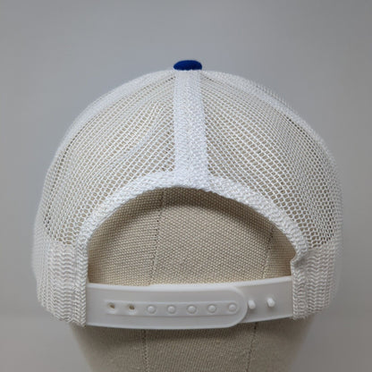 Cradlepoint + Airgain Snapback Trucker Hat Blue OS Adjustable Mesh W/Tags Decky