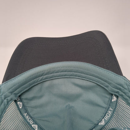 Roxy Snapback Trucker Hat Multicolor OSFA Floral Mesh Back Adjustable