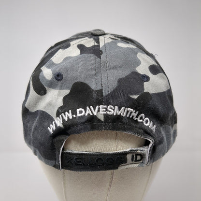 Dave Smith Motorsports Strapback Hat Camouflage One Size Adjustable 360 Apparel