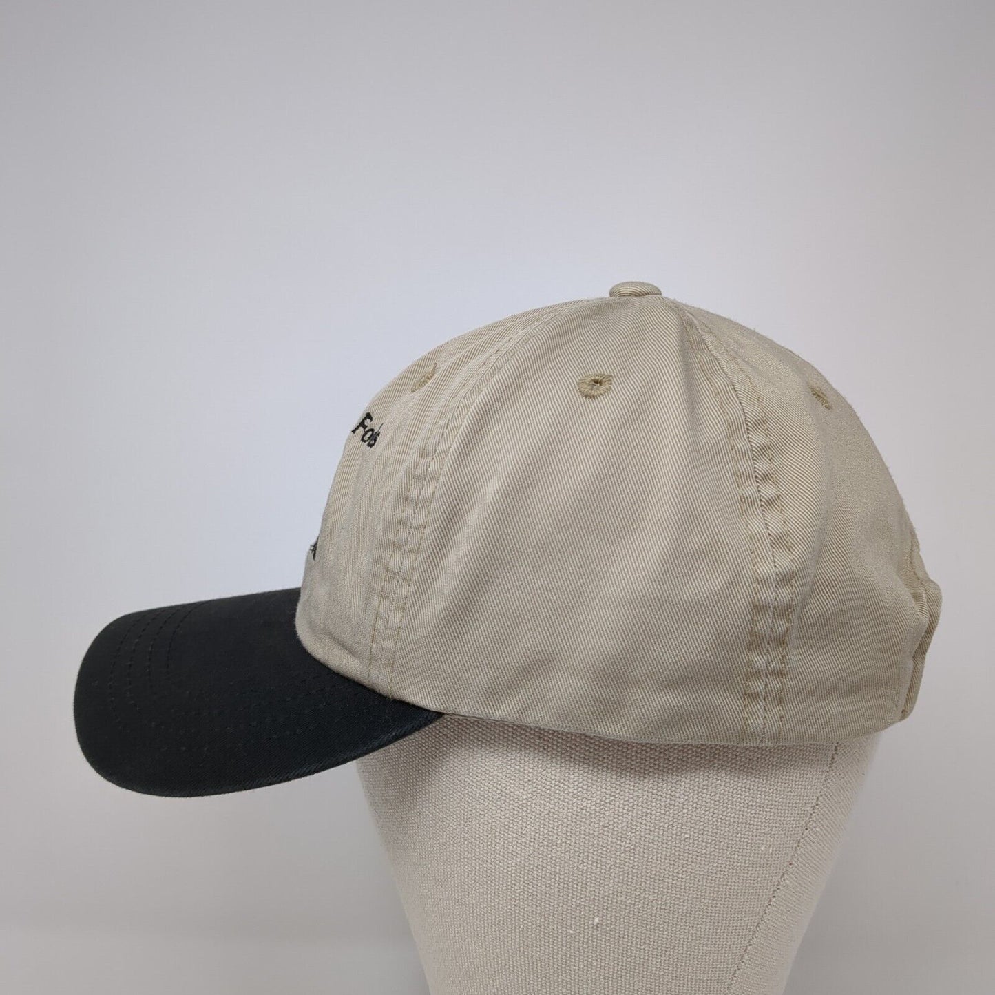 The ConAgra Foods Skin Game Slideback Hat Tan OS Adjustable Embroidered Imperial