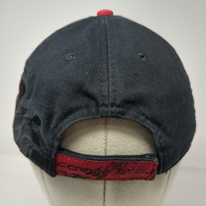 Ralph White Baseball Cap Black Red One Size Corvette C6 Embroidered Racing Hat