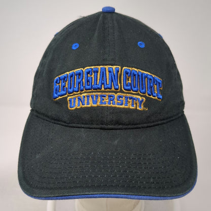 The Game Georgian Court University NCAA Hat Black One Size Slideback Embroidery