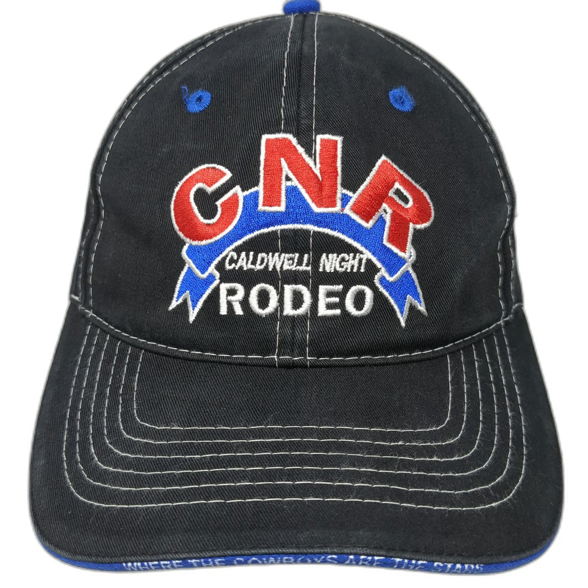 Buck's Bags CNR Caldwell Night Rodeo Baseball Cap Black One Size Strapback Hat