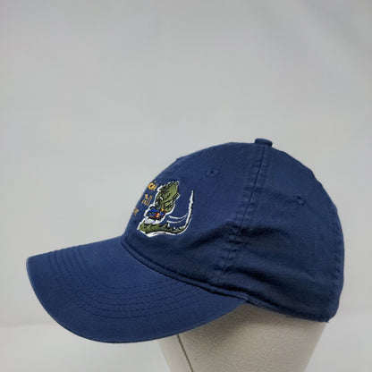 Labadee Dragon's Tail Coaster Fitted Hat Blue S/M Embroidered 6 Panel Cameo