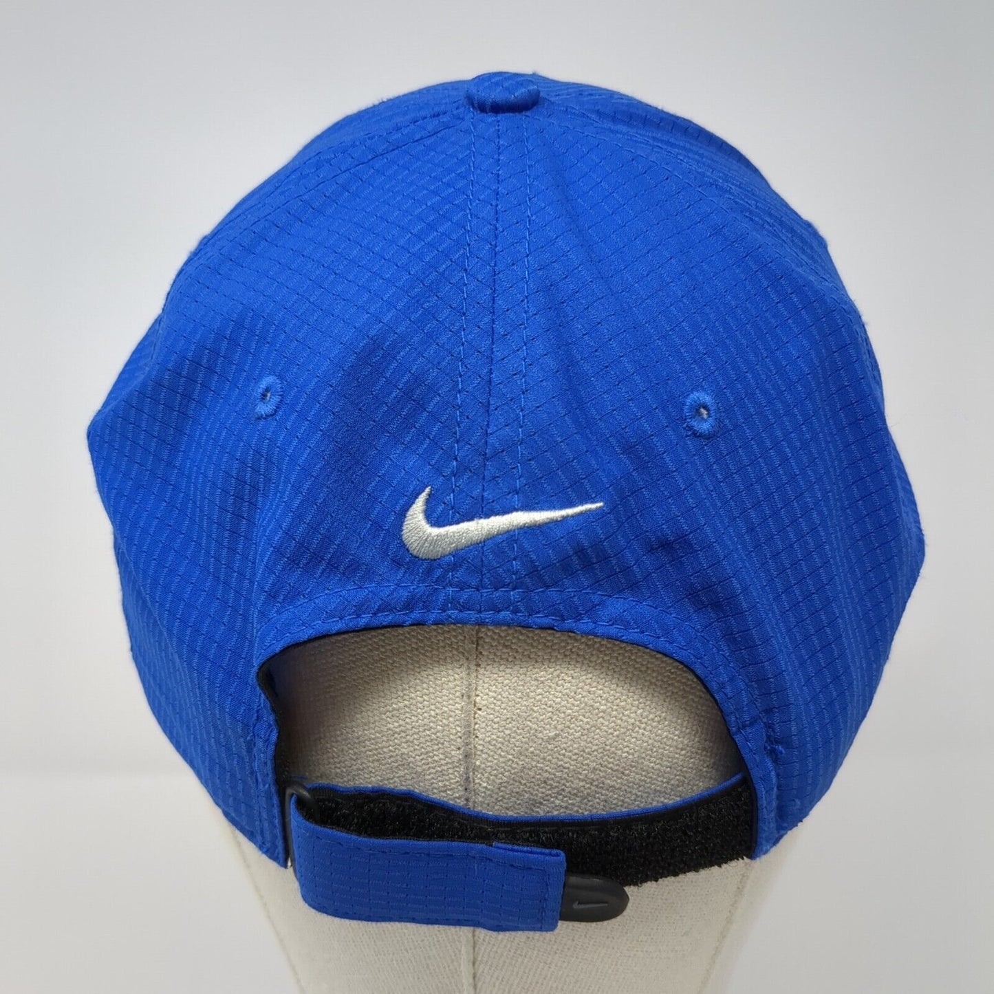 Nike Golf Strapback Hat Blue One Size Swoosh Adjustable Waikoloa