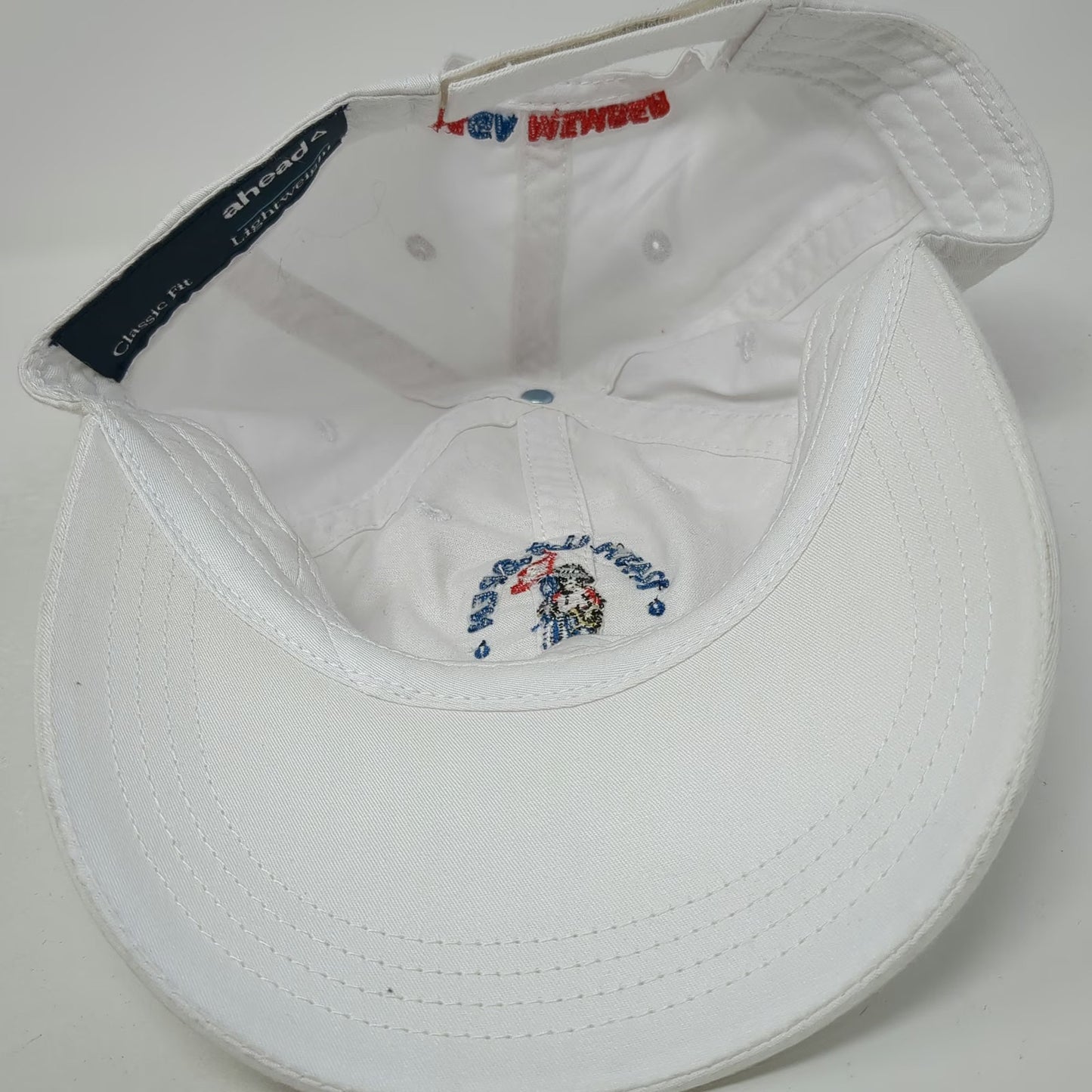 ahead Baseball Cap White One Size USGA Member 124th US Open Pinehurst Cotton Hat