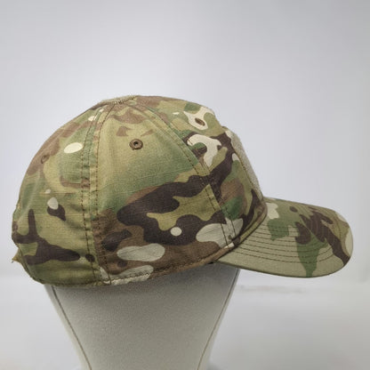 5.11 Tactical Baseball Cap Green One Size Multicam Front Loop Strapback hat
