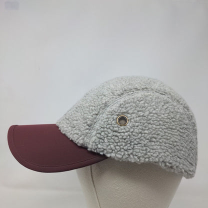 Duluth Trading Co Men's Fuzzy Fleece Cap Hat Gray S-M Polyester