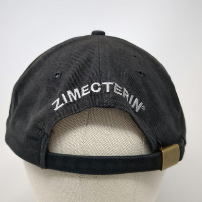 Baseball Cap Black One Size Fits Most Horse Zimecterin Embroidered Hat