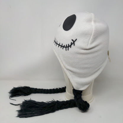 Nightmare Before Christmas Laplander Knit Beanie Hat Multi One Size Reversible