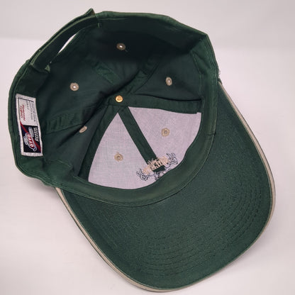 Nevada Muleys Strapback Baseball Cap Green One Size Adjustable Embroidered Otto