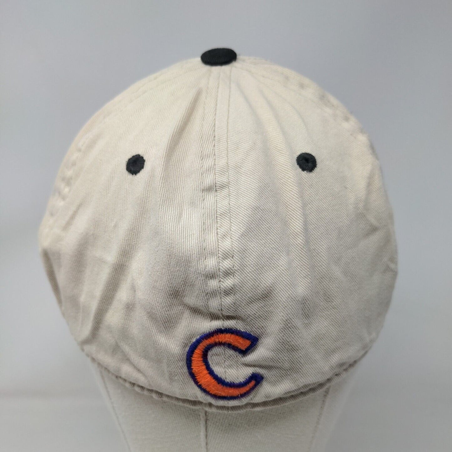 Clemson Tigers Fitted Hat Multicolor Embroidered Pawprint Logo NCAA